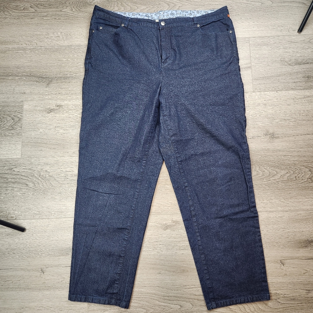 Women's Appleseed's Denim Pants 22W Plus - Picture 4 of 4